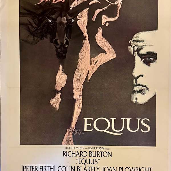 Equus US 1-Sheet (Linen-backed), 1977 by Bob Peak, Image 1.