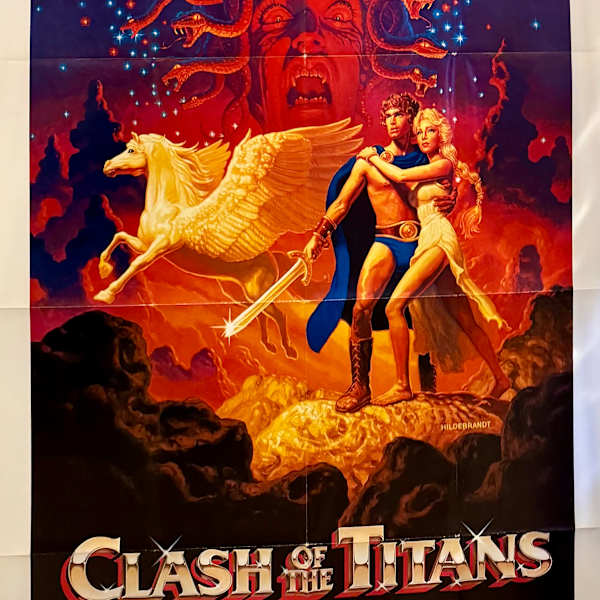 Clash of the Titans US 1-Sheet, 1981 by Tim & Greg Hildebrandt, Image 1.