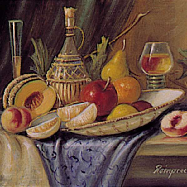 Früchte und Wein by Johan Karoly Reinprecht, Image 1.
