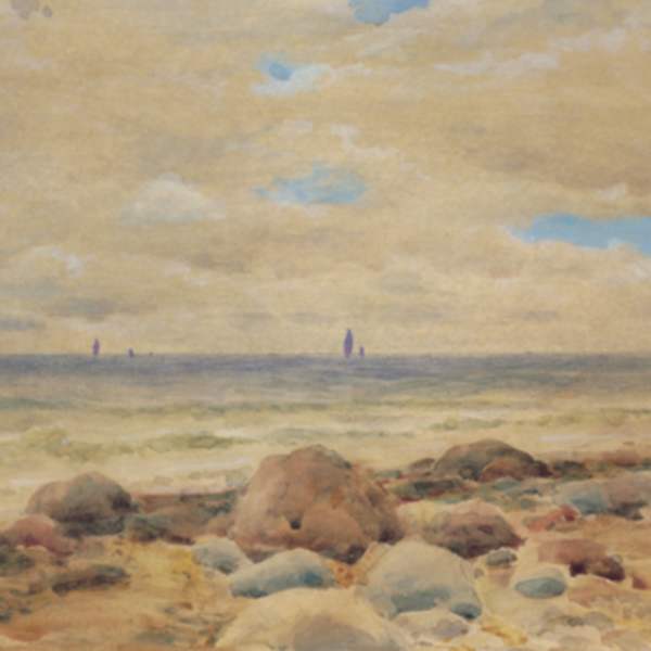 La riva del Baltico by Aleksandr Semionovich Egornov, Image 1.