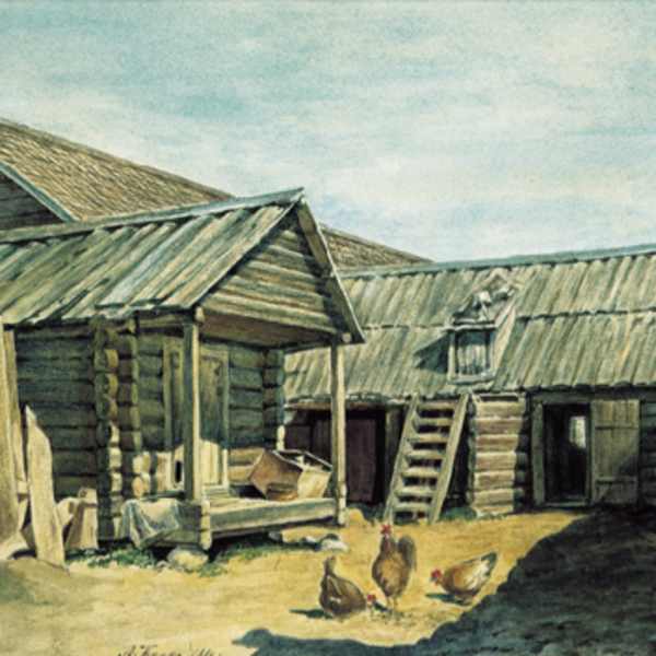 Le tre galline by Aleksandr Nikolaevich Benois, Image 1.