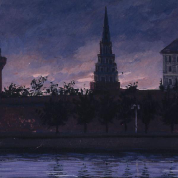 Primavera a Mosca by Alexander Nikolayevich Samokhvalov, Image 1.
