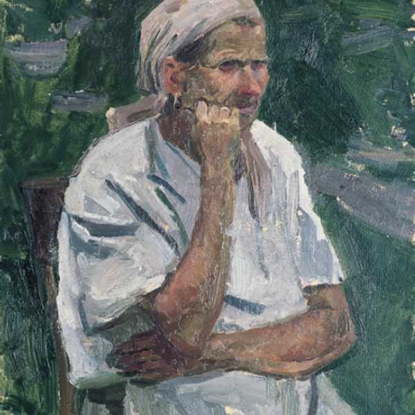 Porträt eines Bauern by Vasily Kirillovich Nechitailo, Image 1.