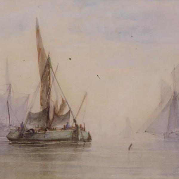 Segelschiffe by Lev Feliksovich Lagorio, Image 1.