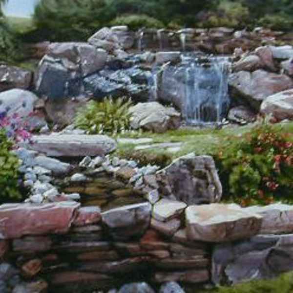 Untitled Landscape by Altino Villasante, Image 1.
