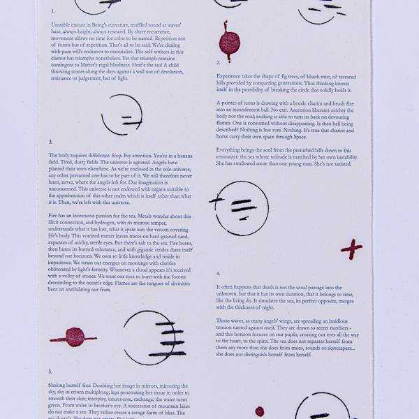 Sea by Etel Adnan, Image 1.