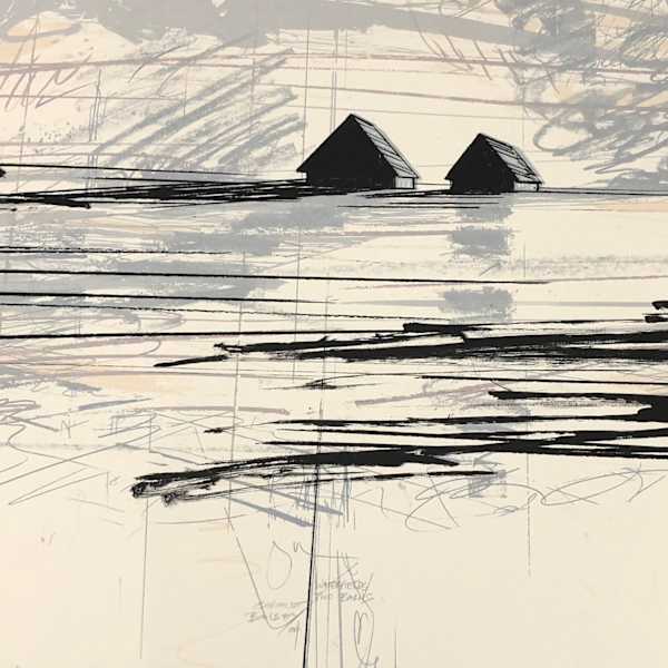 Waterfields / Two Barns by Carole Bolsey, Image 1.