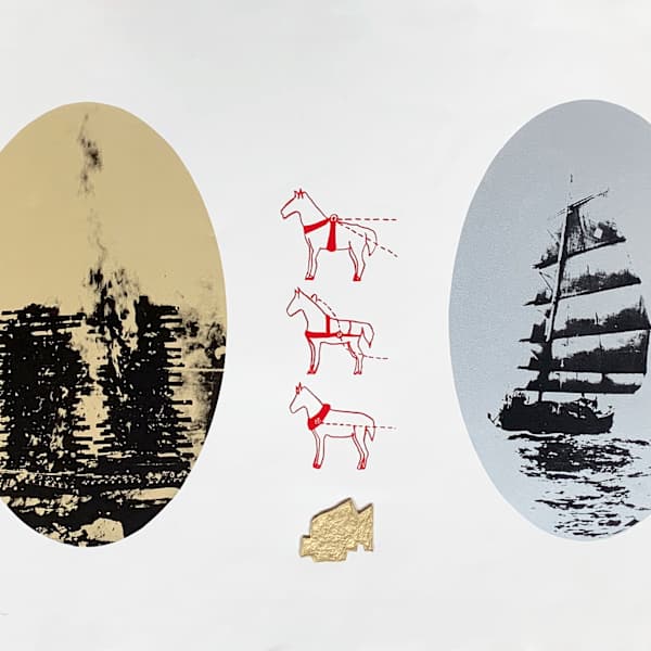 Opium Wars by Hung Liu, Image 1.