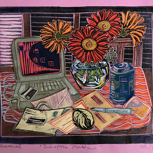 End of the Month by Ellen Rosenthal, Image 1.