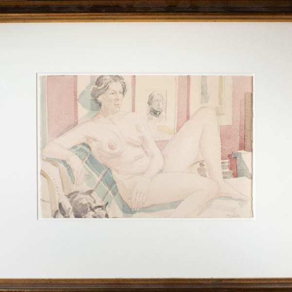 Reclining Nude by George Burk, Image 1.