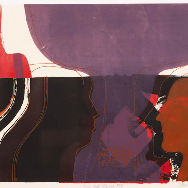 Man and Woman 1984 by John Middleton, Image 1.