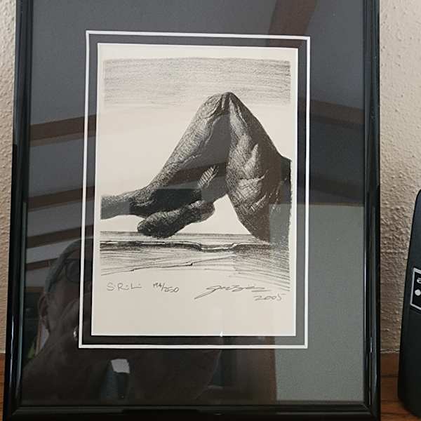 Sleeping Rock Leg by Zhimin Guan, John Volk, Image 1.