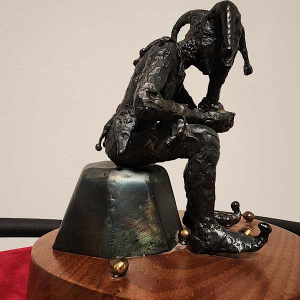 Contemplating Jester by Terence Larson, Image 1.