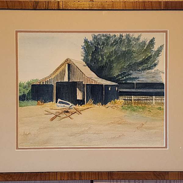 Machine Shed by Inga M. (Sathre) Kramer, Image 1.