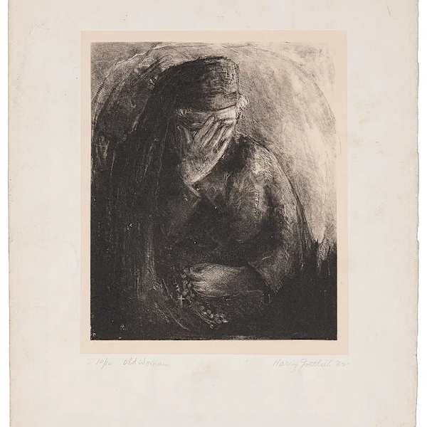 Old Woman by Harry Gottlieb, Image 1.