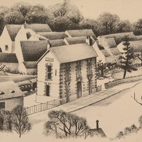 Railroad Station, Jusiers by Lucile Blanch, Image 1.