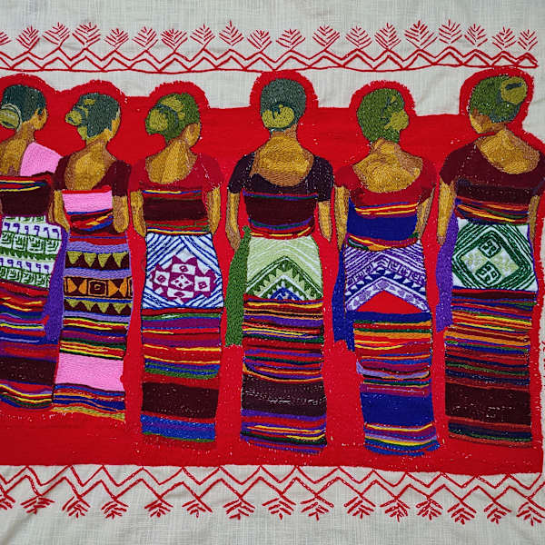 Echoes of Hajong Weaving by Ruposhree Hajong, Image 1.