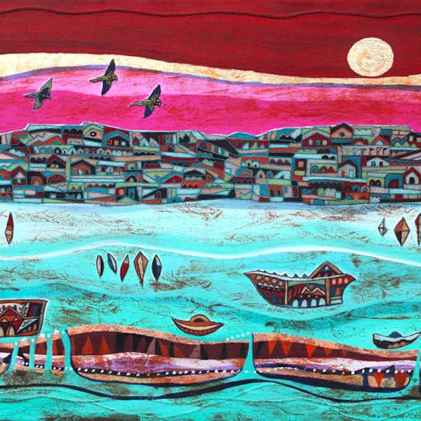 A Rosy Horizon by Vinita Karim, Image 1.