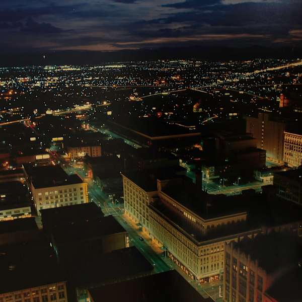 Night Scene- Downtown Denver by Chas E. Grover, Image 1.