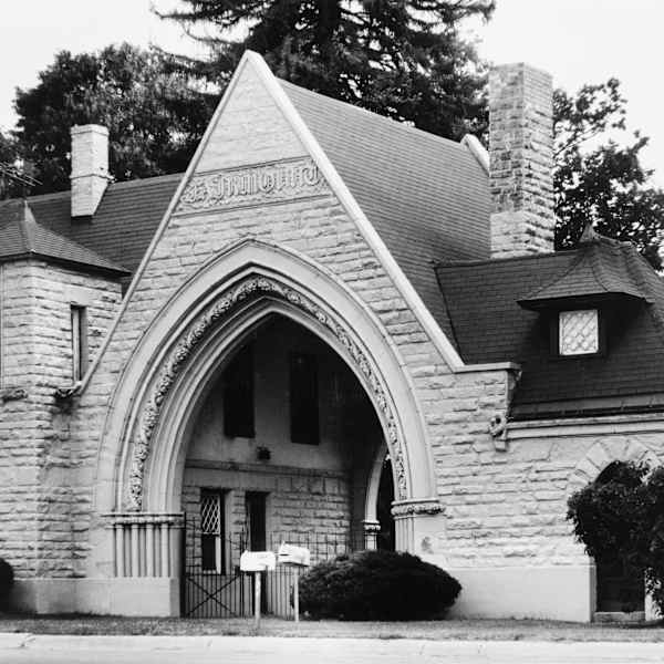 Fairmount Cemetery Entrance by Clyde C. Gall, Image 2.