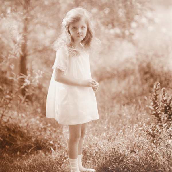 Little Shy Girl by Walter Scott Shinn, Image 2.