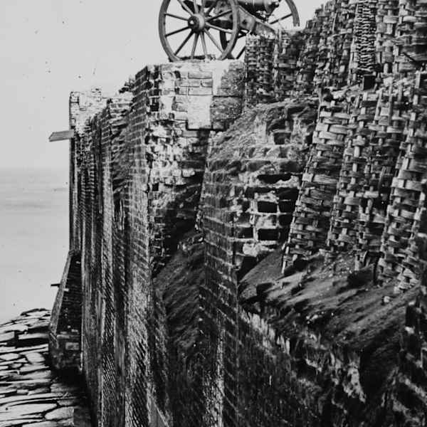 Fort Sumter by Mathew Brady, Image 2.
