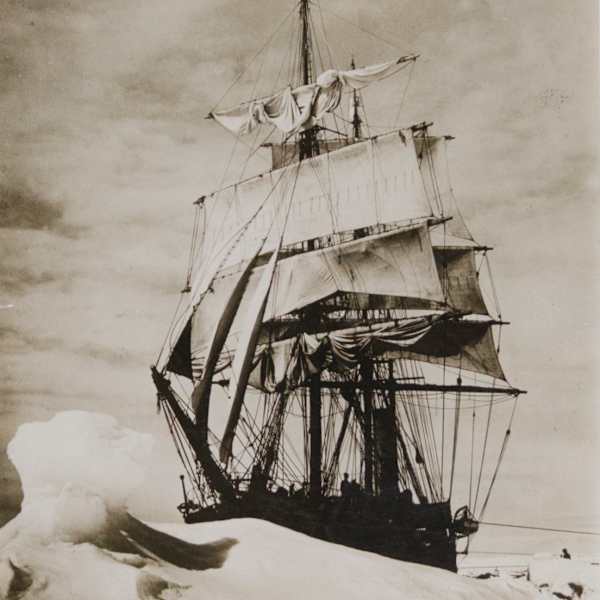 The Terra Nova Icebound by Herbert Ponting, Image 2.