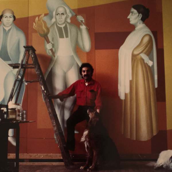 At Work. Angelo di Benedetto by Eugene Lang, Image 1.