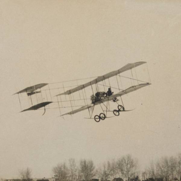 Paulham - flew over Denver 1910 by J.W.J Photo, Image 2.