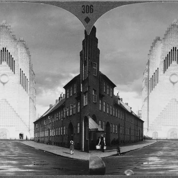 The New Age in Kobenhavn, Denmark - Grundtvigs Church by Keystone View Company, Image 2.