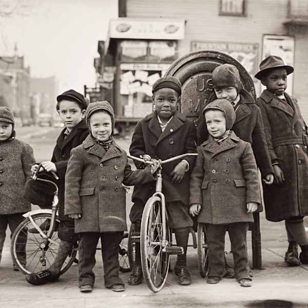 Tricycle Boys Hangout by Joe Schwartz, Image 3.