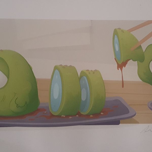 Never Look Back 2 (O No Sushi) by Andrew Bell, Image 1.