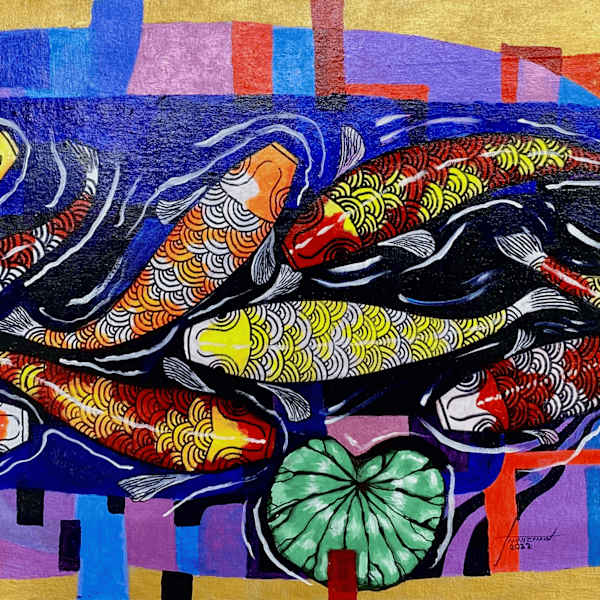 9 Lucky Kois by Jonathan "Tannie" Enad, Image 1.