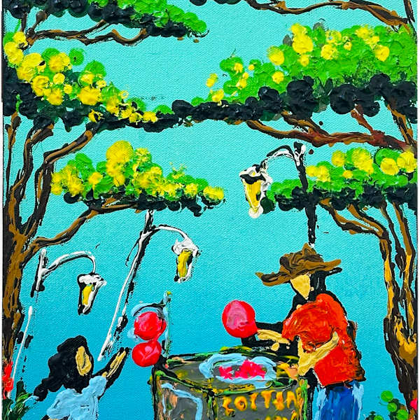 Cotton Candy Vendor by Christian Regis, Image 1.