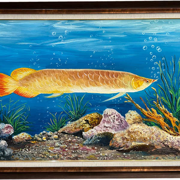Golden Arwana by Edwin Fuentes, Image 1.