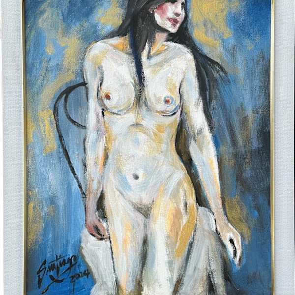 Front Nude by August Santiago, Image 2.