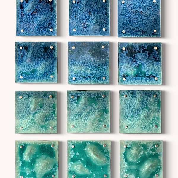 The Color of Water (Deep Blue to Aqua) by Debra Steidel, Image 1.