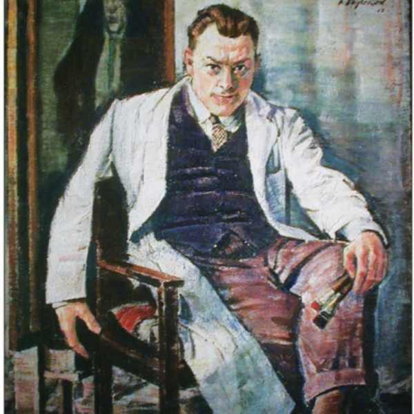 Self-Portrait by Nikolai Zagrekov, Image 1.