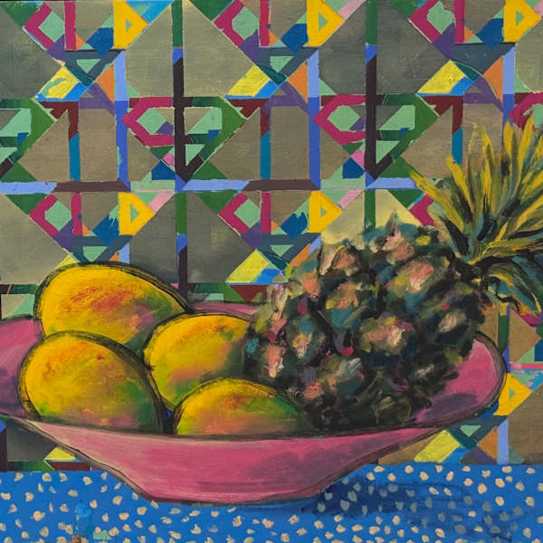 Painted Wall by Dennis de Caires, Image 1.
