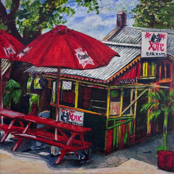 Xotic Bar & Bitez #1 by Julia Seymour, Image 1.