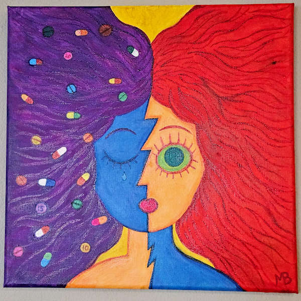 Invisible Illness by Molly Bourke, Image 1.