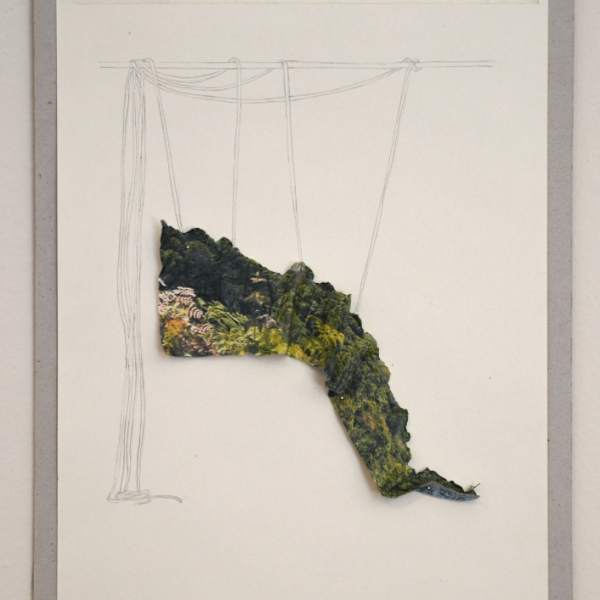 Theatre Backdrop Sketch, no. 13 by Virginia Colwell, Image 1.