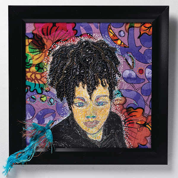 Willow with Hope on Her Shoulder by Sandra DeLozier, Image 1.