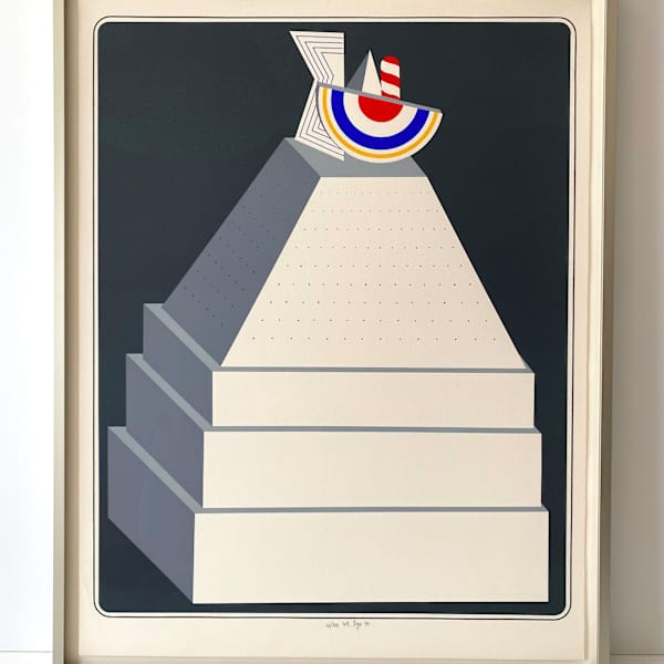 Composizioni (Pyramid) by Lucio Del Pezzo, Image 3.
