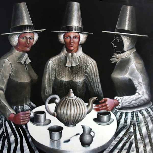 Fishermen's Wives Welsh Ladies by Raul Speek, Image 1.