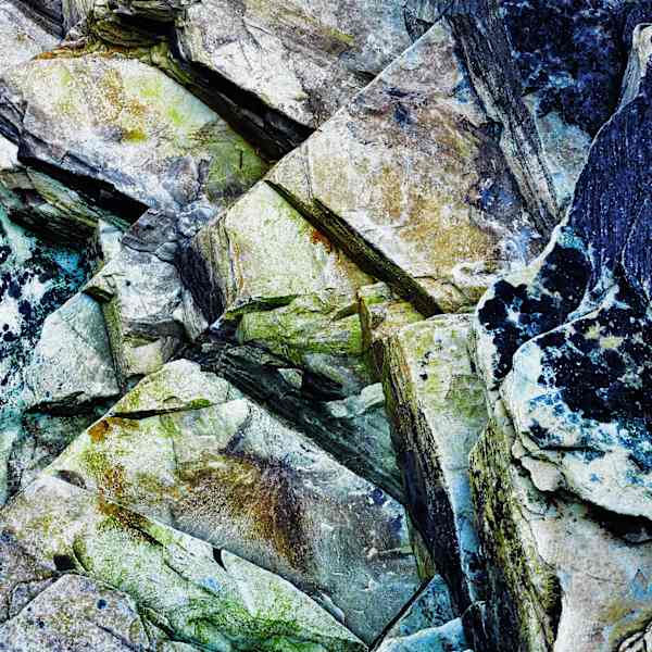 Rocks at Whitesands No.5 by Maggie Studholme, Image 1.