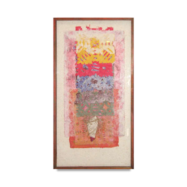 Para picados el papel, 1999, Washi Zoquei, 131 x 68 cm by Segio G. Angulo A., Image 1.