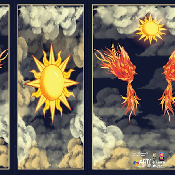 Parted Clouds by Fabiha Anjum, Image 1.