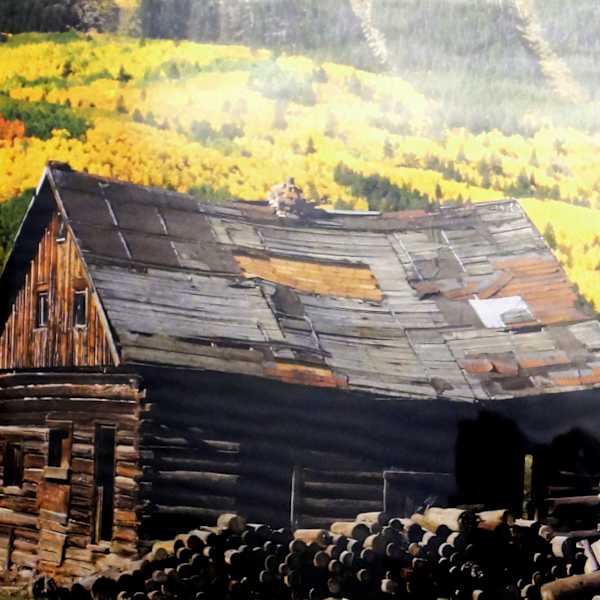 Log Cabin by Tammy Barton, Image 1.