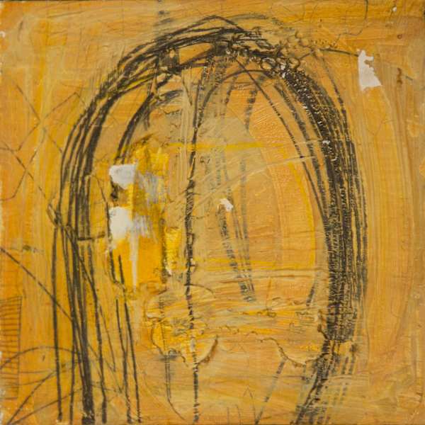 Yellow Latex Painting (II) by Galen Broderick, Image 3.
